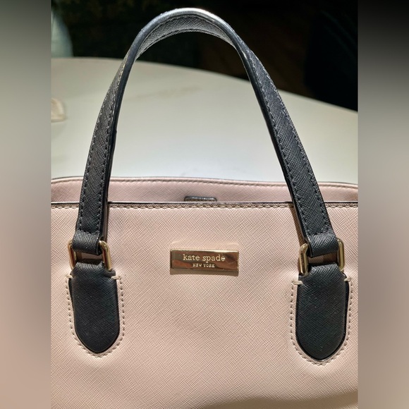 KATE SPADE CA57710 Crossbody Vintage Two-tone Leather bag, black with dusty pink - Picture 9 of 15
